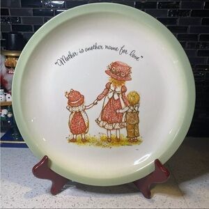vintage Vintage (1970’s) Holly‎ Hobbie Collector’s Edition 10” Decorative Plate
